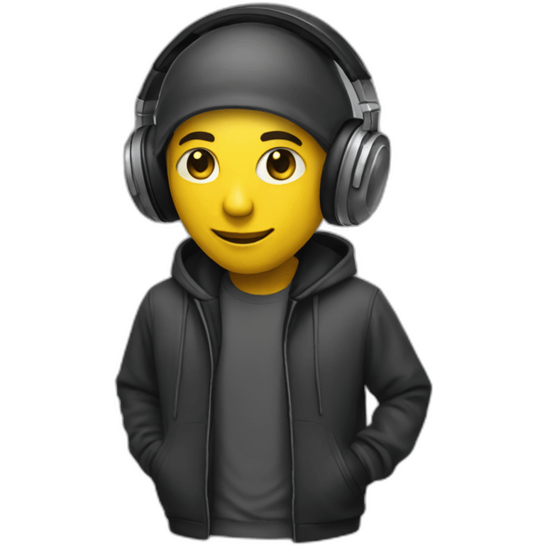 Techno dj emoji