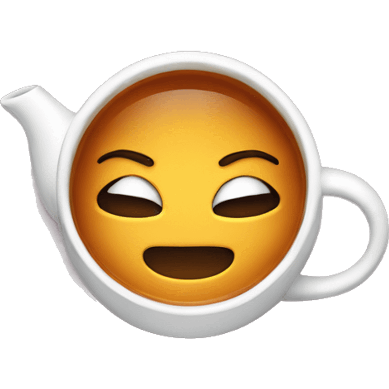 Tea in gift box emoji