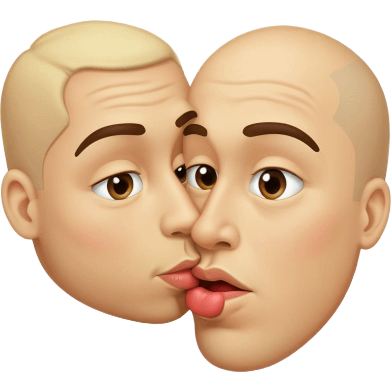 Male suggestive kiss emoji emoji