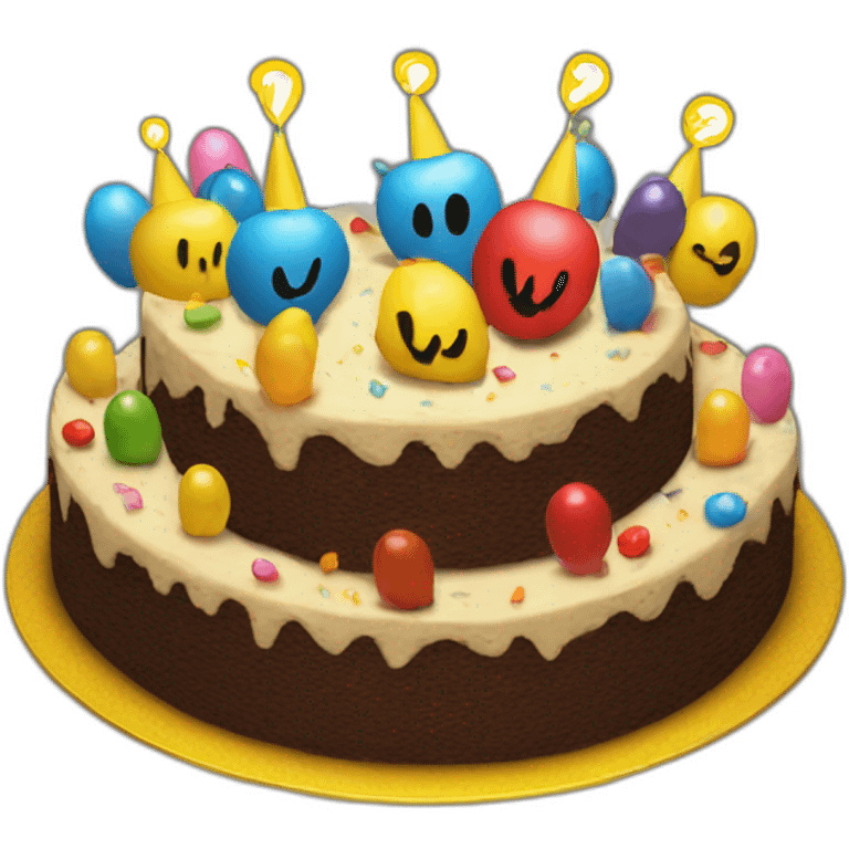 pacman birthday emoji