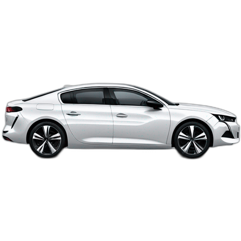 Peugeot 508 2018 White emoji