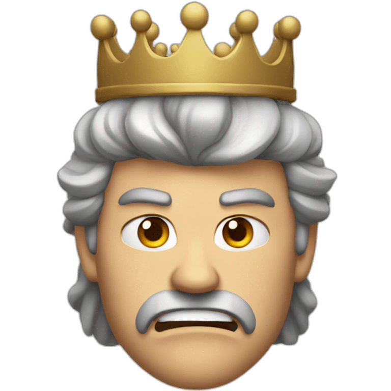 angry king steve emoji