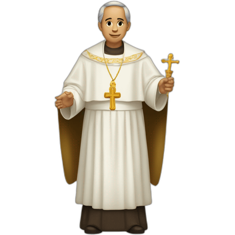 Sacerdote orando emoji