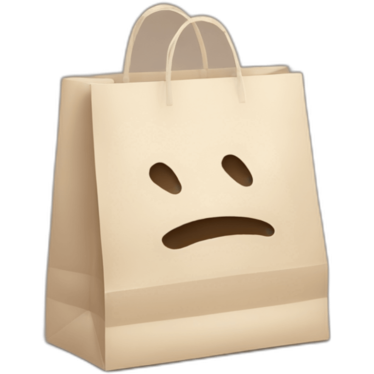 paper shop bag emoji