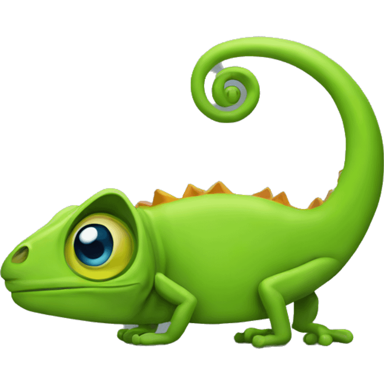 cameleon thinking idea emoji