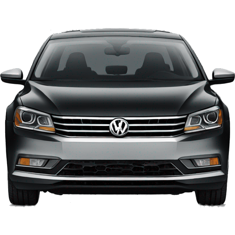 volkswagen passat black color emoji