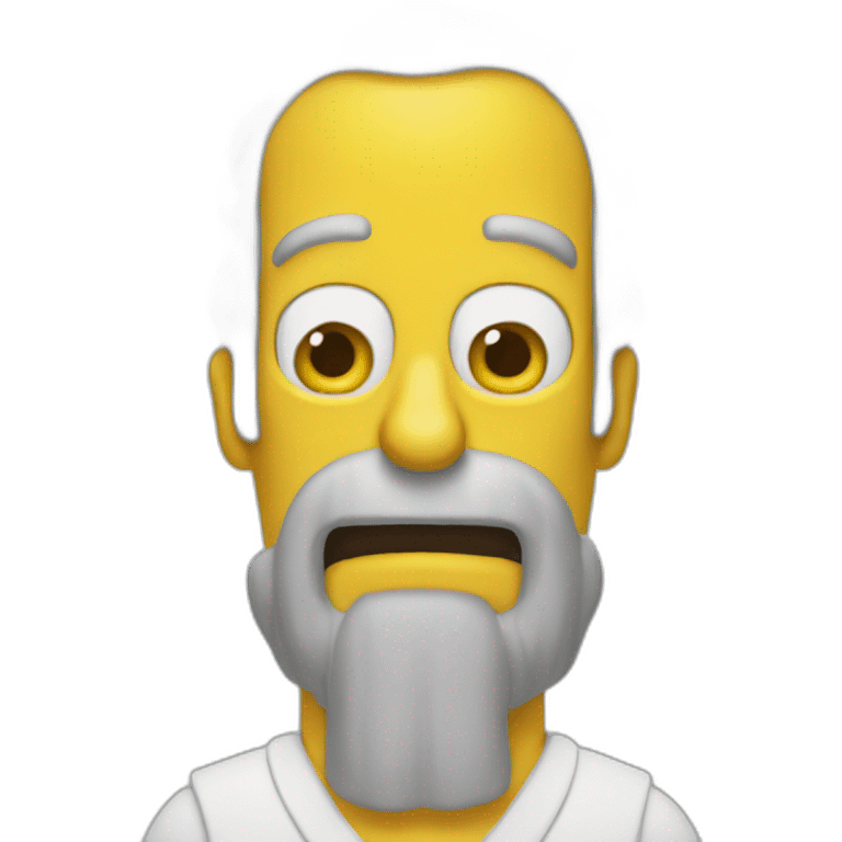 Homer simspom  emoji