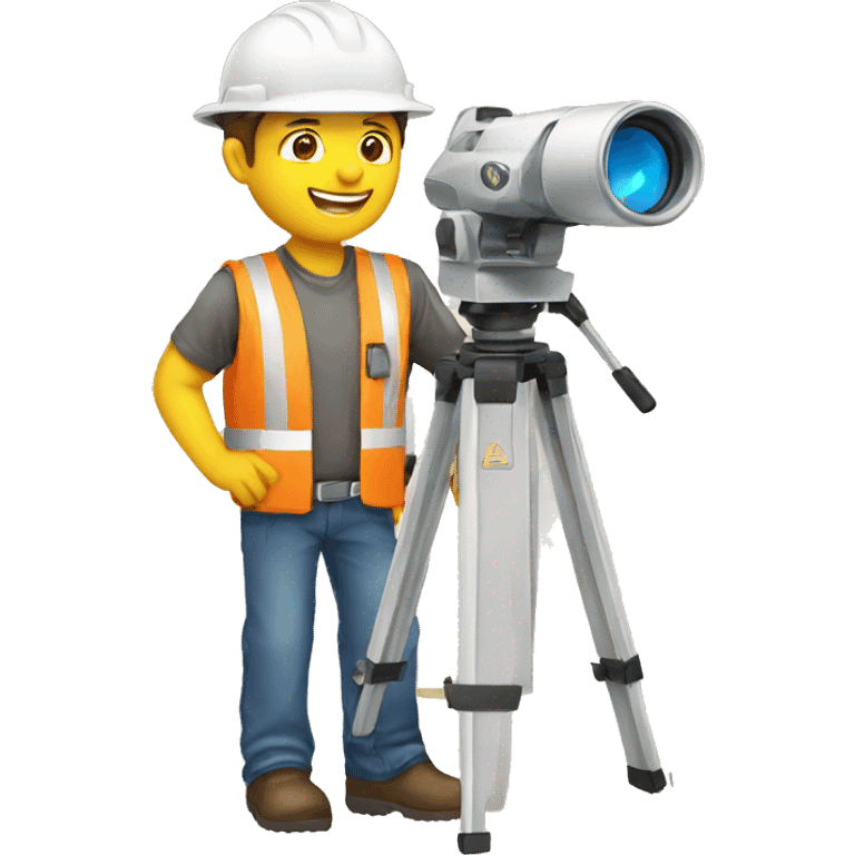 Land surveyor emoji