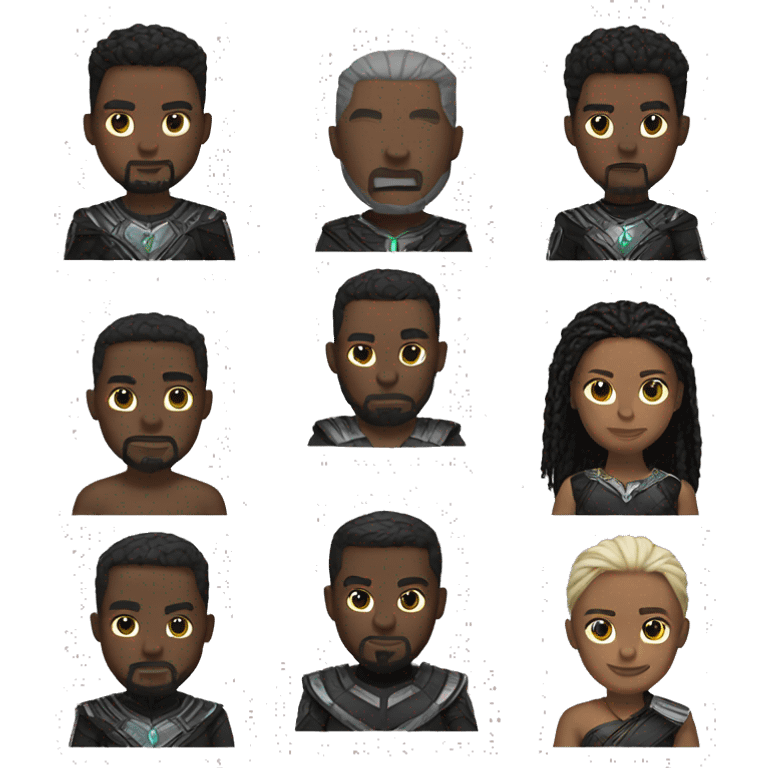 Wakanda emoji