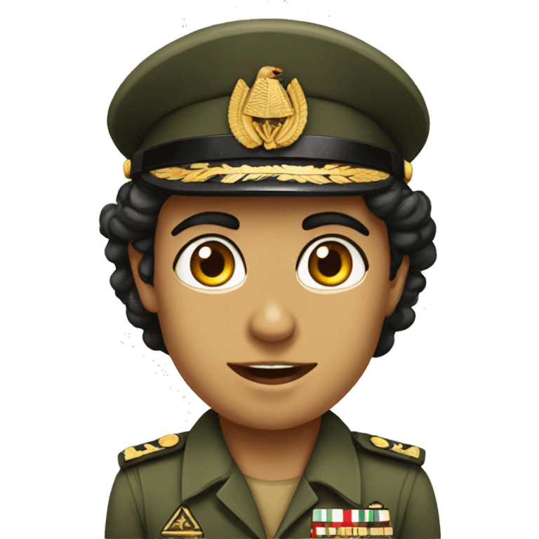 egyptian officer millitary 1970 emoji