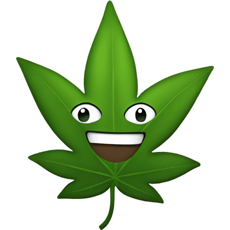 Pot leaf friend  emoji