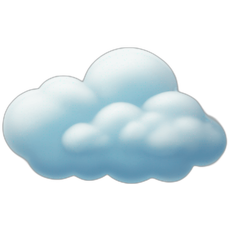 cloud emoji