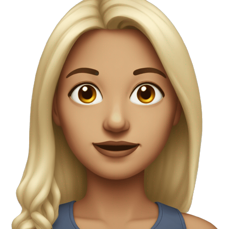 realistic portrait of woman emoji