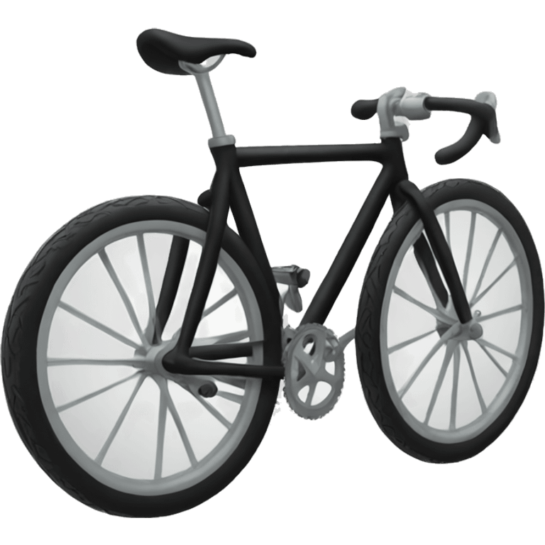 Black bike cycle  emoji