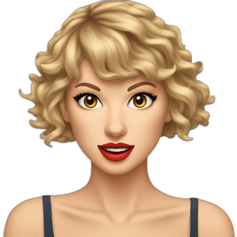 taylor-swift-bj-face emoji