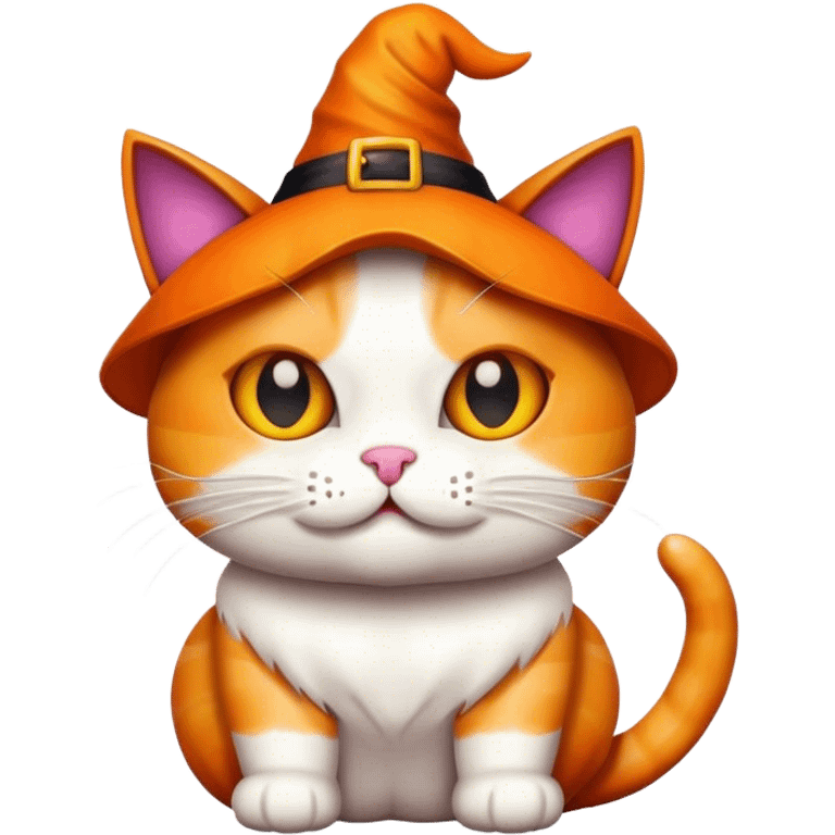 Halloween cat emoji