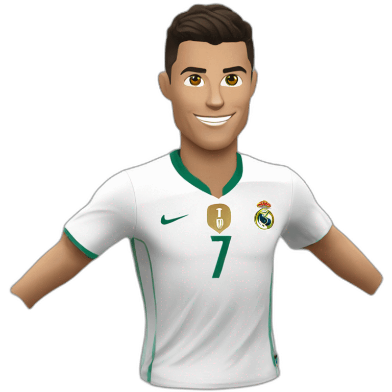 Cristiano Ronaldo Arabie saoudite emoji