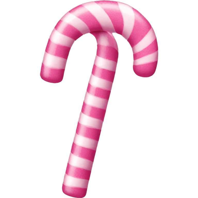 pink candy cane  emoji