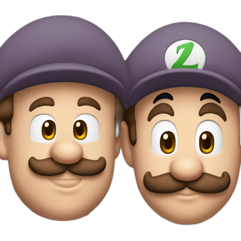 Mario and luigi emoji