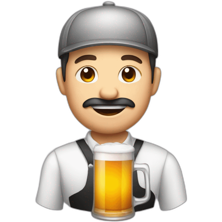 Butcher drink à beer emoji