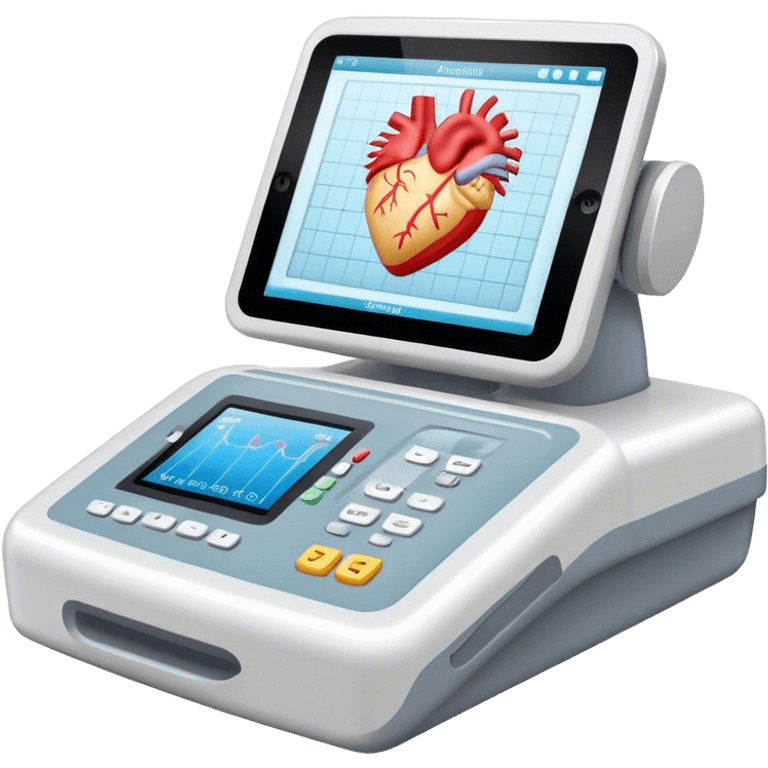 ultrasound machine echocardiogram emoji