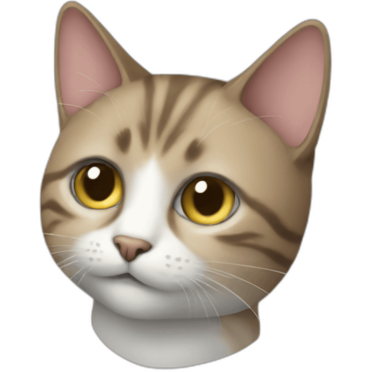 a cat that loves data emoji