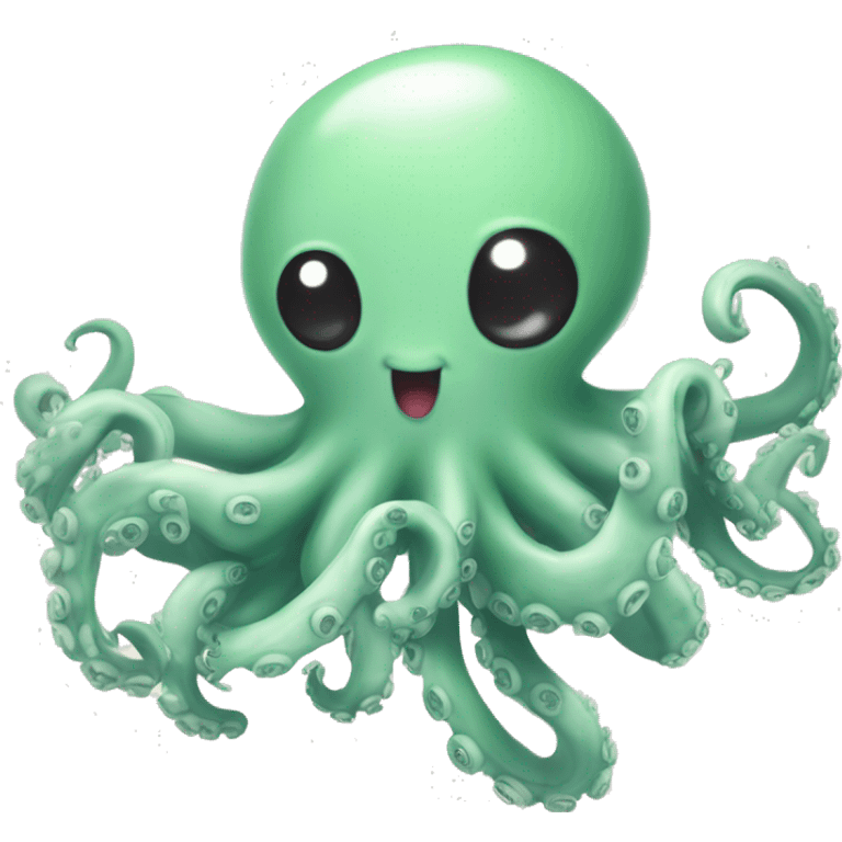 create a kawaii octopus, which is the octopus of the school houses www.ClementeAlthaus.edu.pe
that is jumping happily emoji