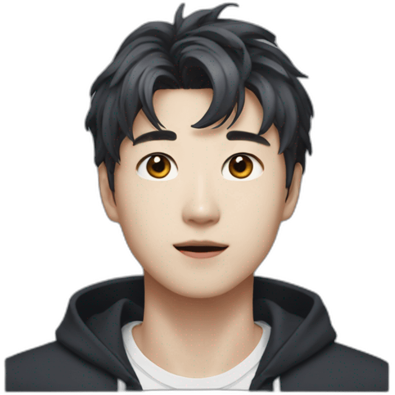 hyunjin idol male emoji