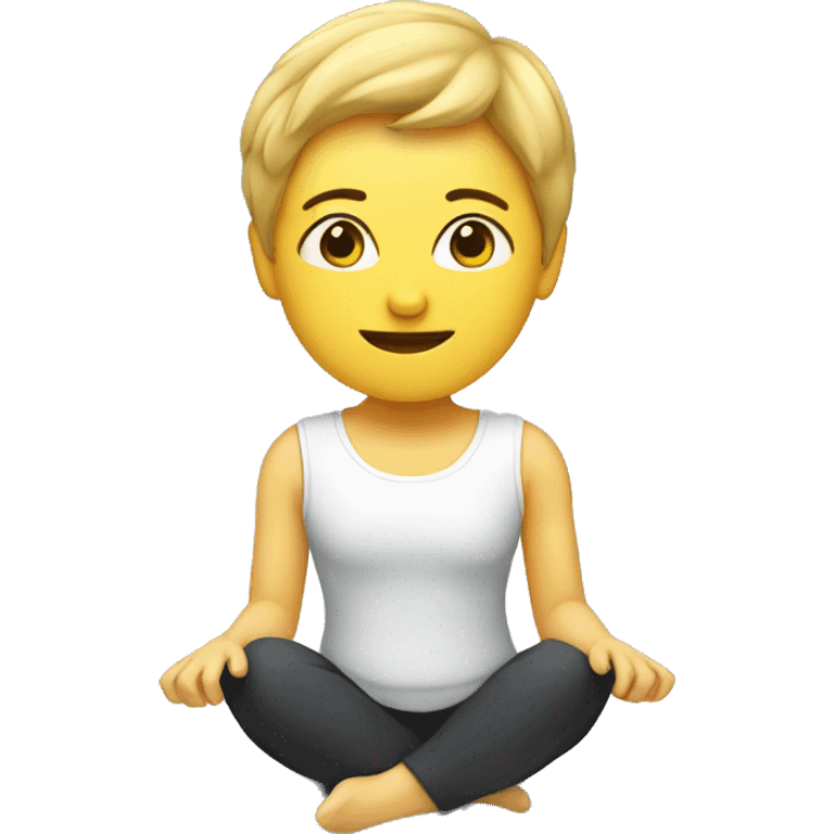 pilates emoji