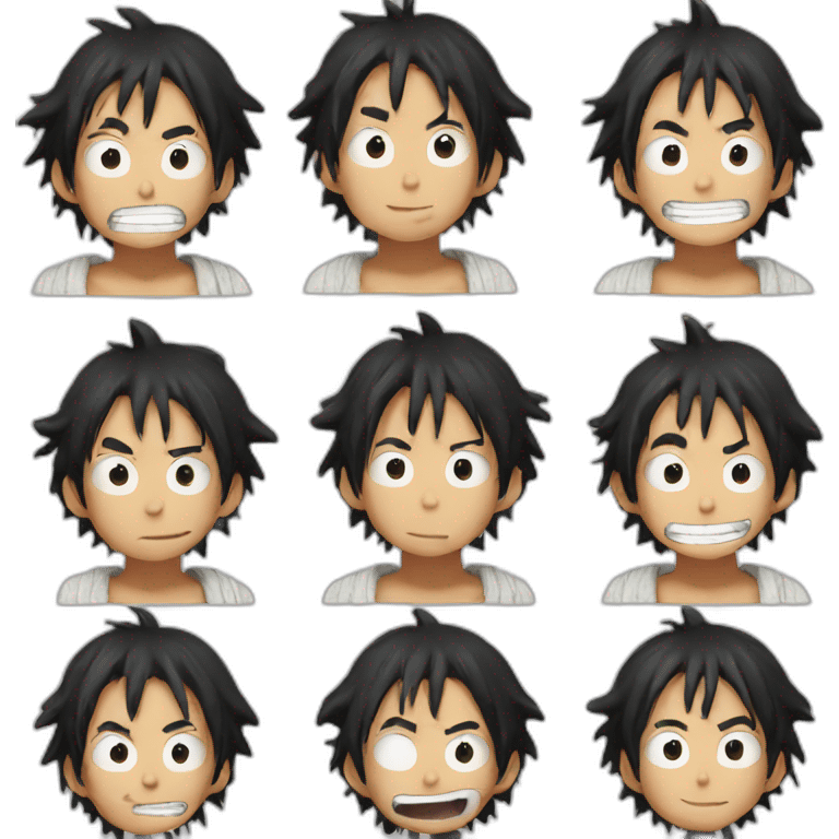 Luffy chat emoji