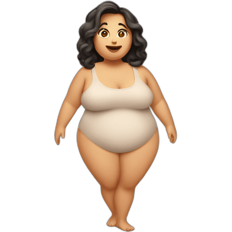 Chubby women emoji