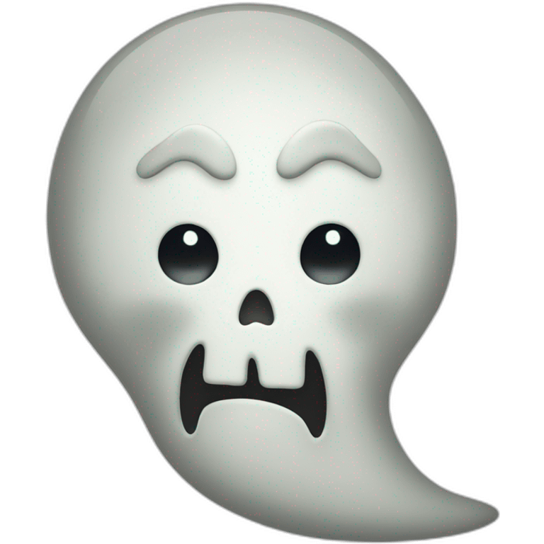 tricky ghost emoji