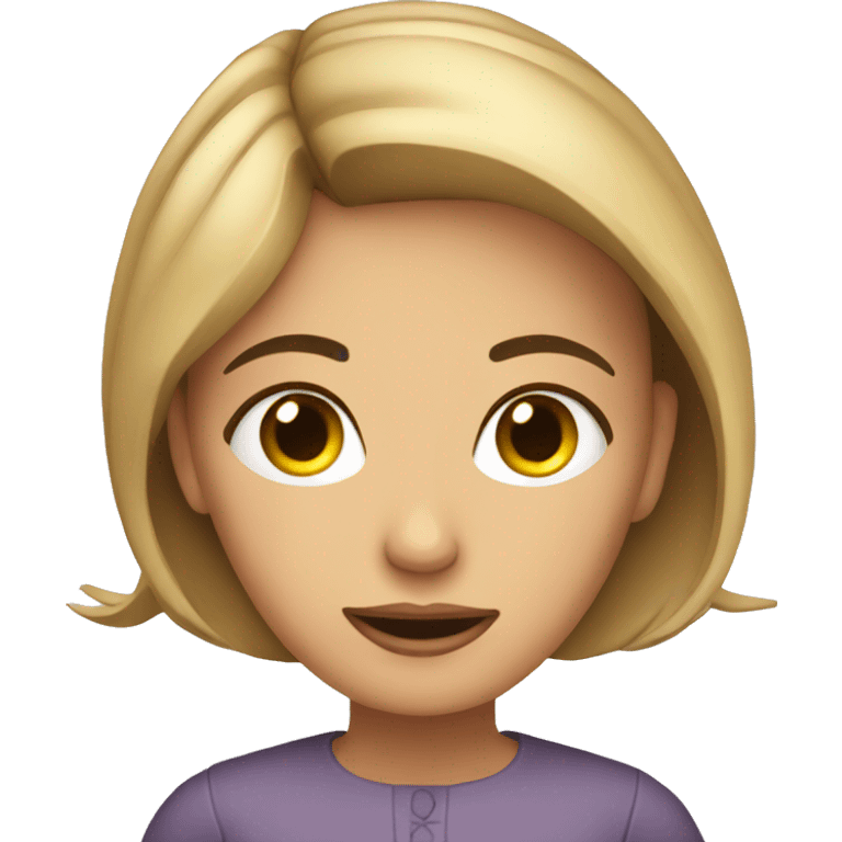 Woman hypnotherapy  emoji