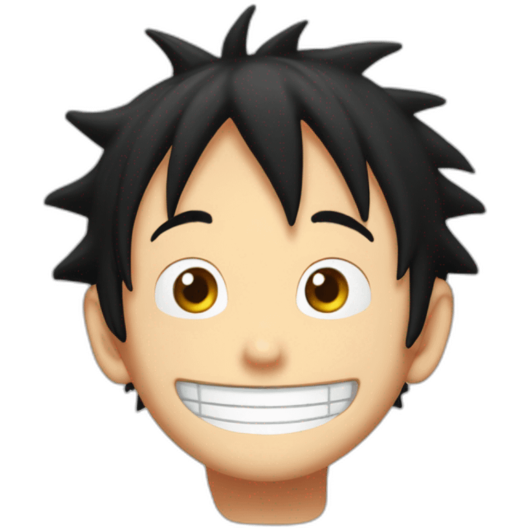 Luffy heureux emoji