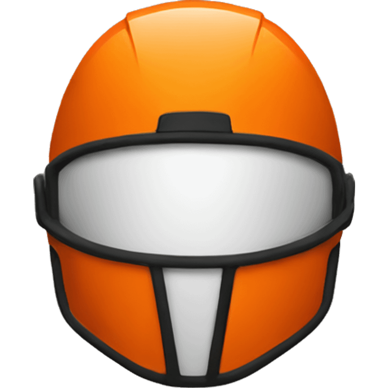 orange helmet emoji