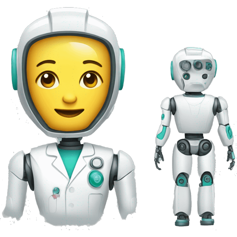 Robot medecin emoji