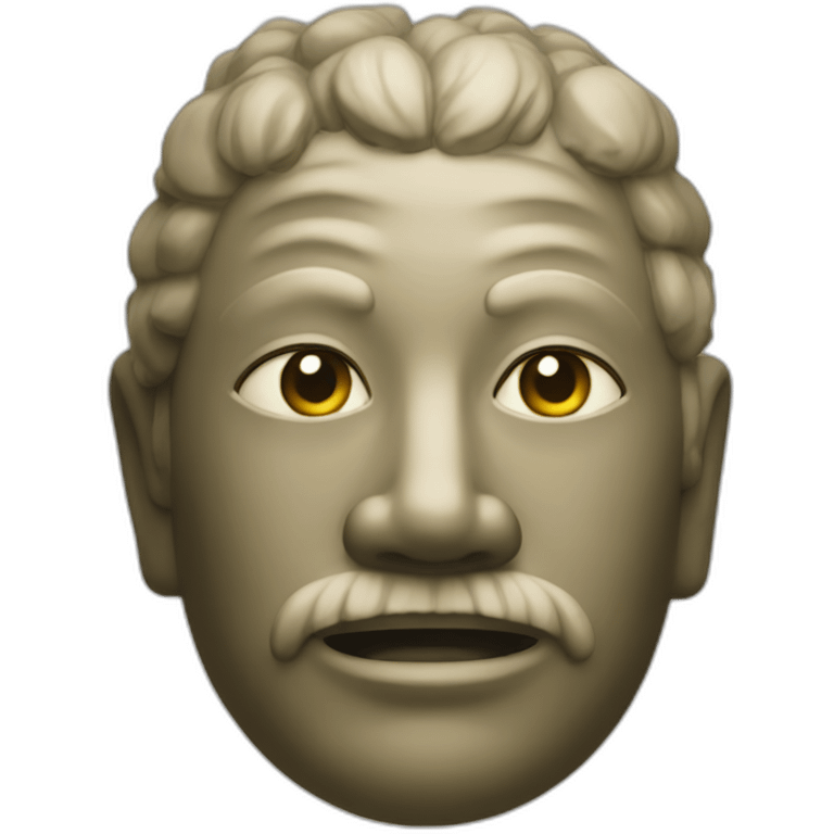 Moyai Statue emoji