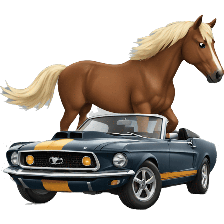 mustang emoji