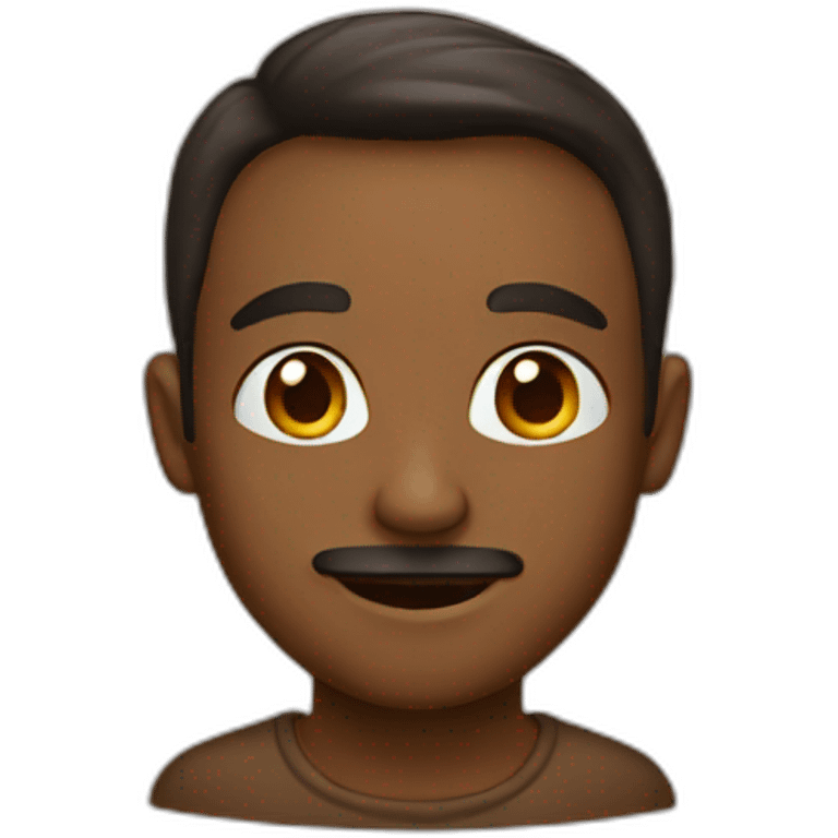 brown ha emoji