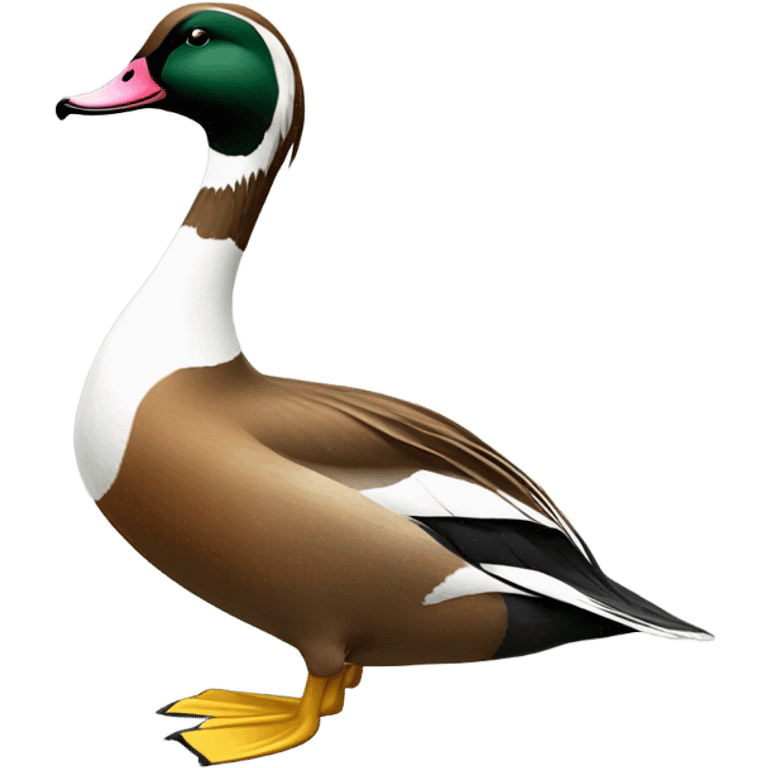 Pintail duck drake  emoji