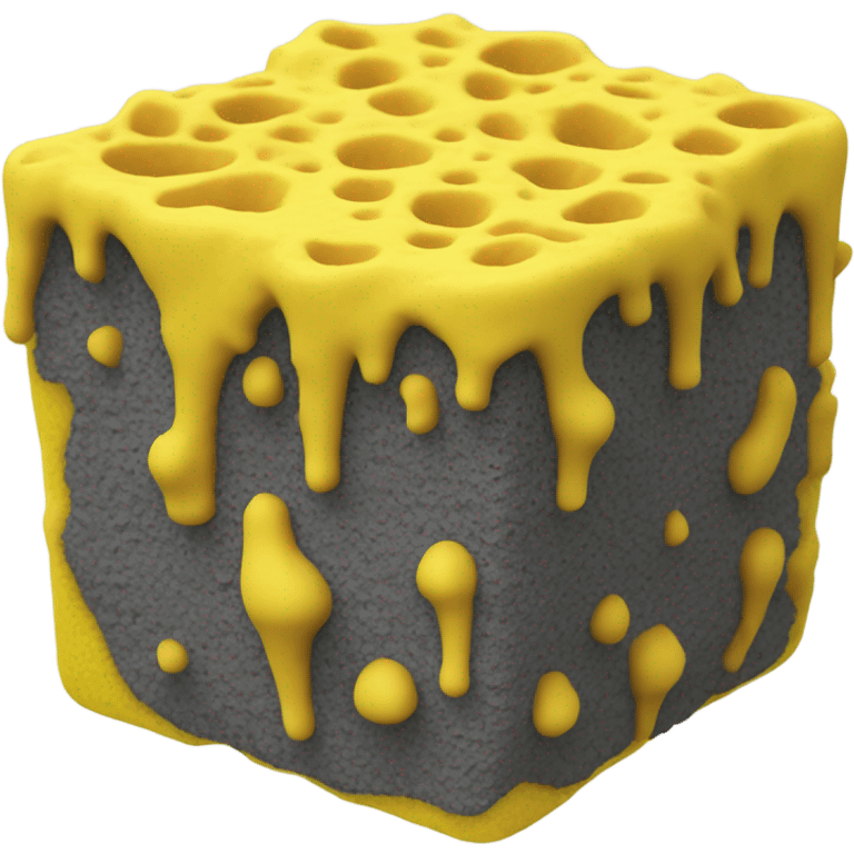 Yelllow sponge emoji