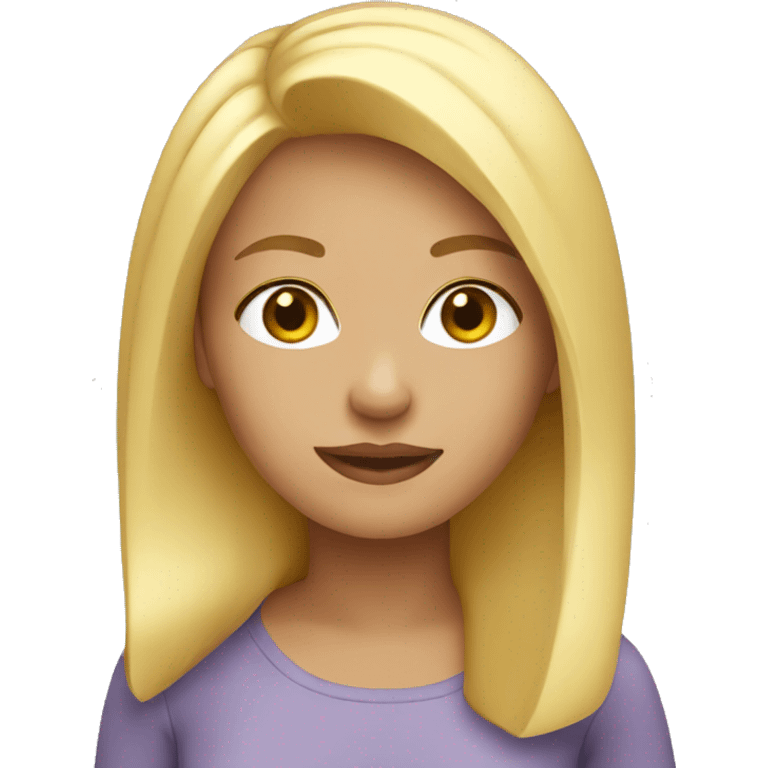 Blonde emoji