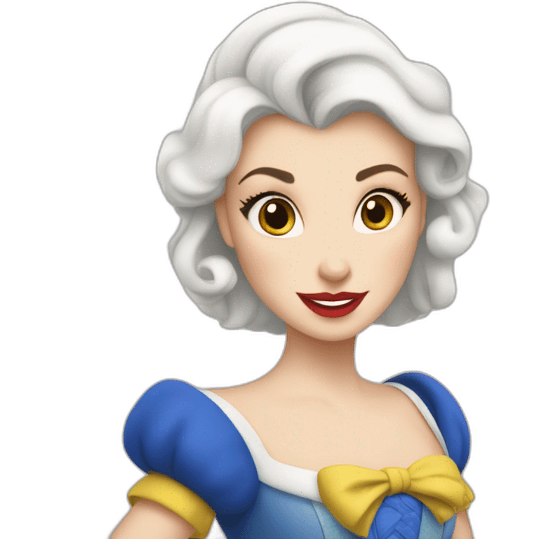 Blanche neige emoji