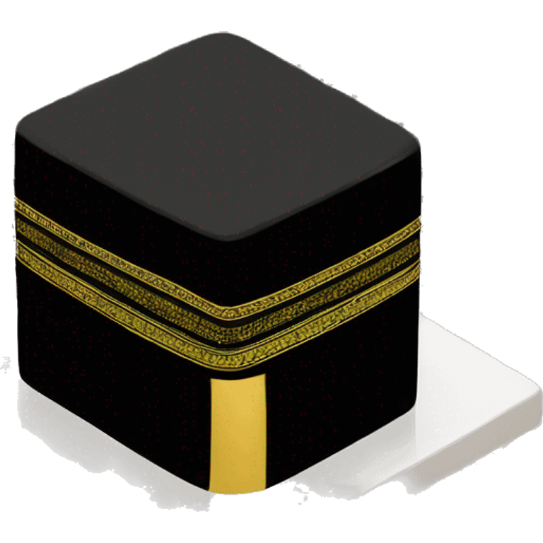 Kaaba (people doing haji or ummah) emoji