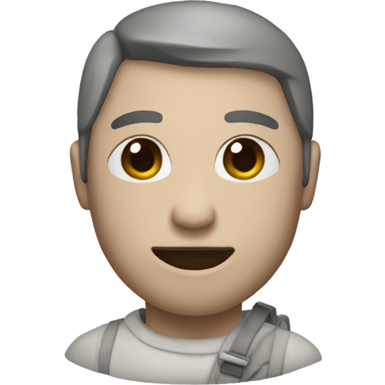 leng in a cast emoji