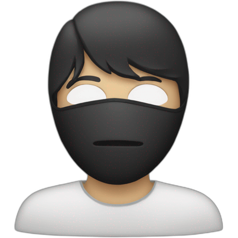 Masked person emoji