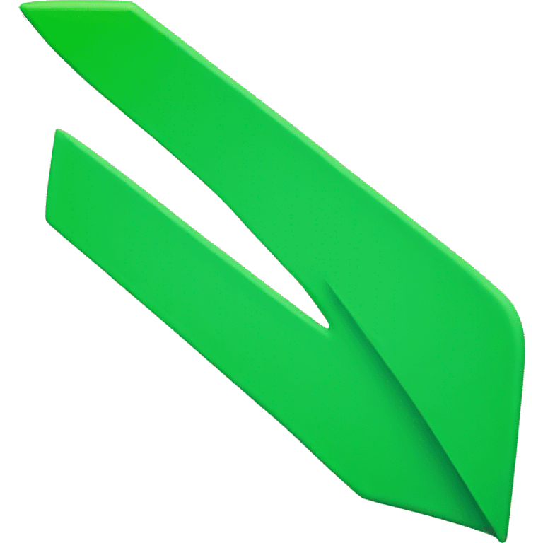 green colour up arrow  emoji