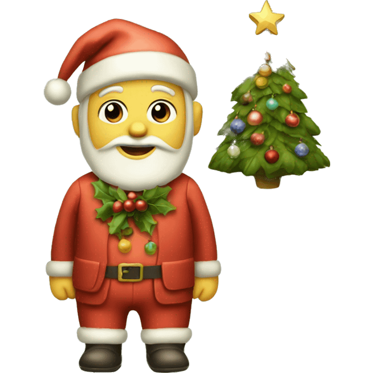 Vintage Christmas  emoji