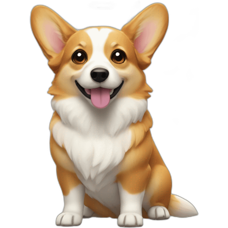 corgi fairy emoji