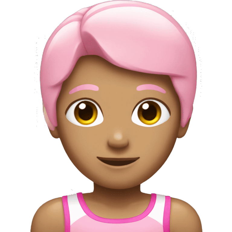 lights pink gym back emoji